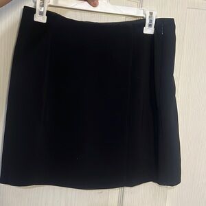 Bebe mini black skirt